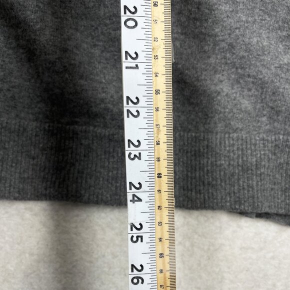 Vince Gray Cashmere Long Sleeve Crew Neck Sweater Women's Small - Picture 7 of 7